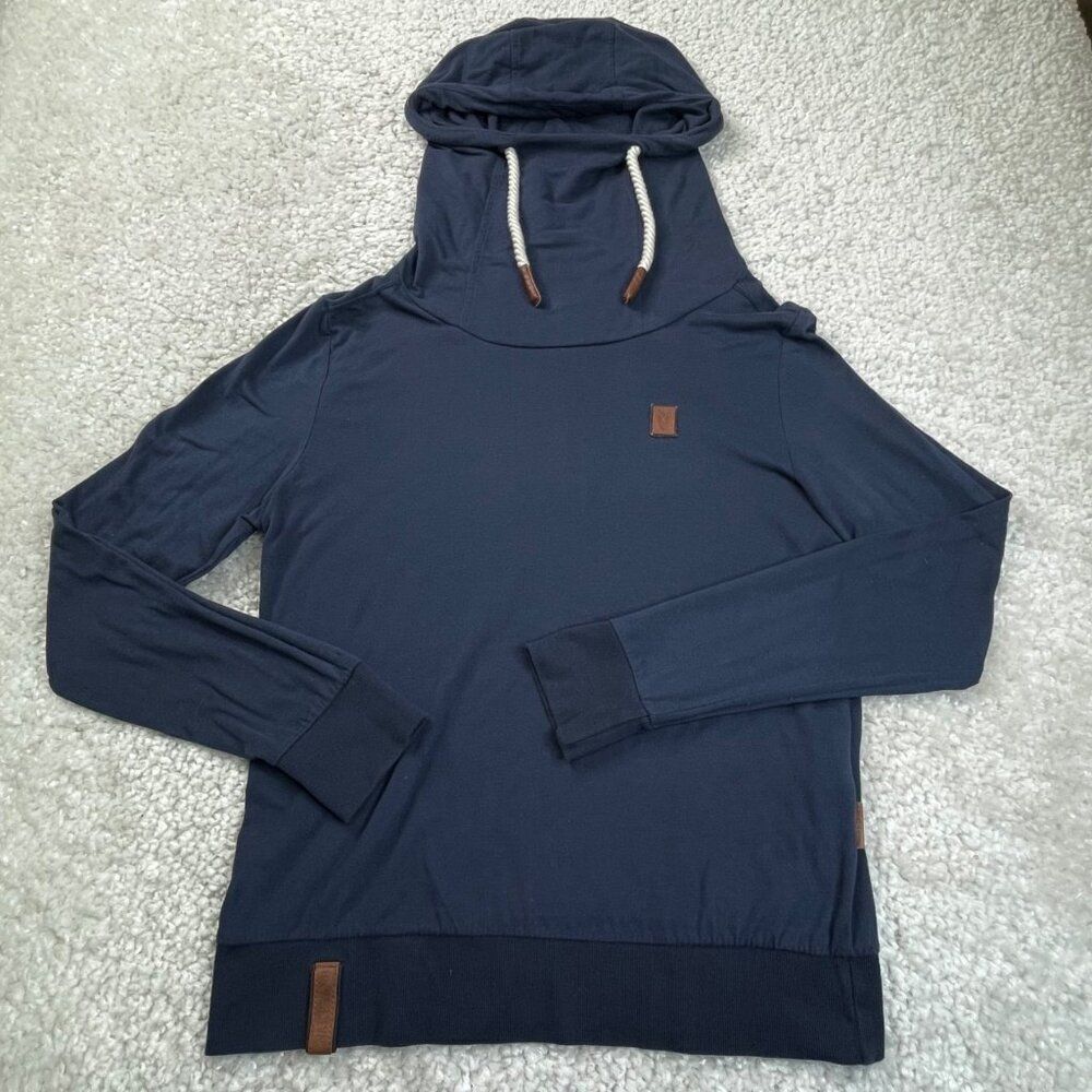 Naketano Lightweight Hoodie Navy Blue